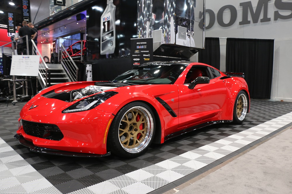 Wide Body C7 Corvette At 2016 SEMA Show